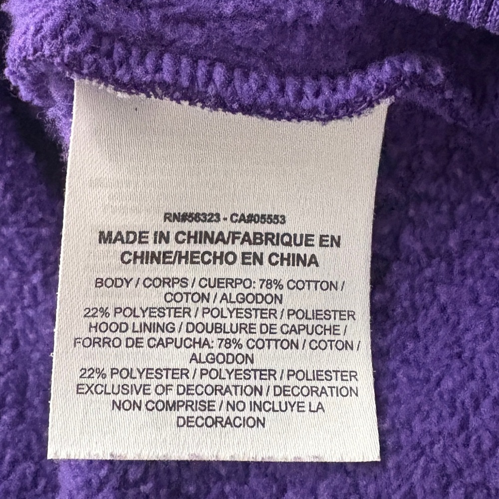 Nike Minnesota Vikings Purple Hoodie Pullover Mens Size XXL - Picture 8 of 8